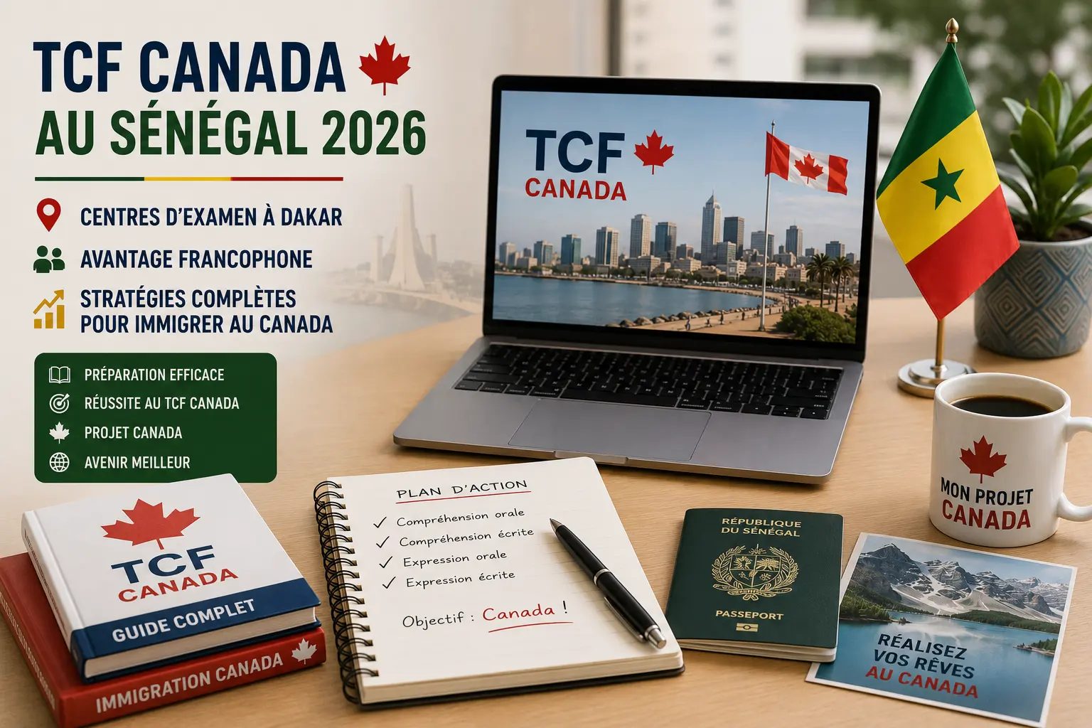 TCF Canada au Sénégal 2026 : Centres de Dakar, Avantage Francophone et Stratégies Complètes pour Immigrer au Canada