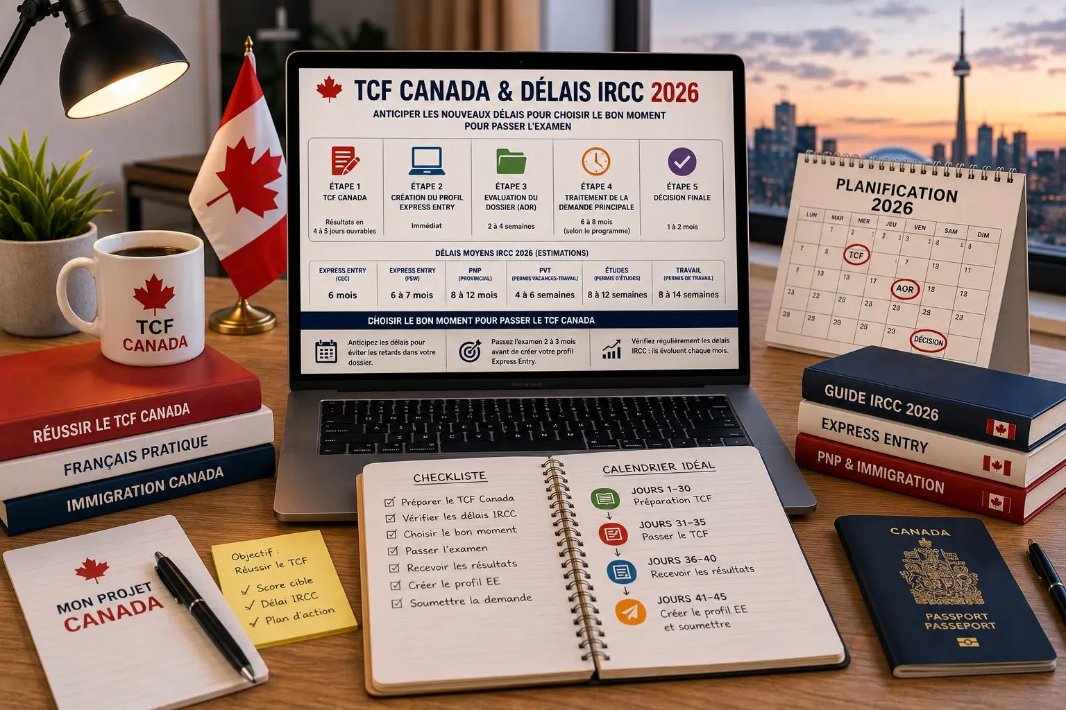 TCF Canada et les Délais de Traitement IRCC 2026 : Anticiper les Nouveaux Délais pour Choisir le Bon Moment Passer l'Examen